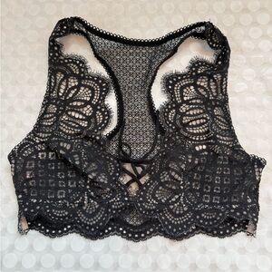 Victoria's Secret Black Lace Bralette